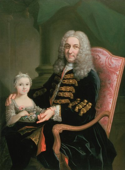 Dobbeltportrett av Alexis Simon Belle