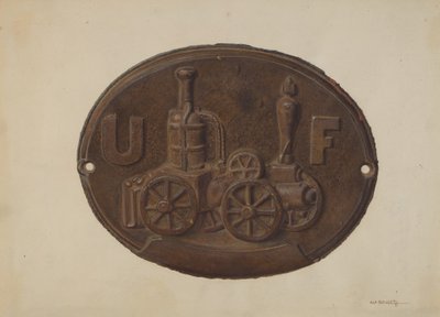 Brannmerke av Alf Bruseth