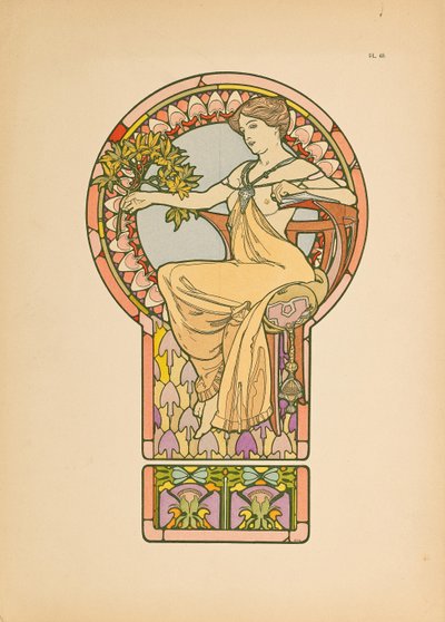 Dekorative dokumenter, 1902. av Alfons Marie Mucha
