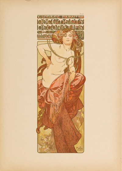 Dekorative dokumenter, 1902. av Alfons Marie Mucha