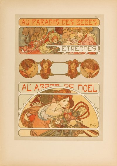 Dekorative dokumenter, 1902. av Alfons Marie Mucha
