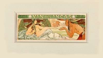 Inkaenes vin, 1897. av Alfons Marie Mucha