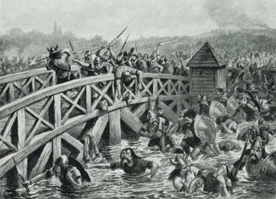 Slaget ved Stamford Bridge, 25. september av Alfred (after) Pearse