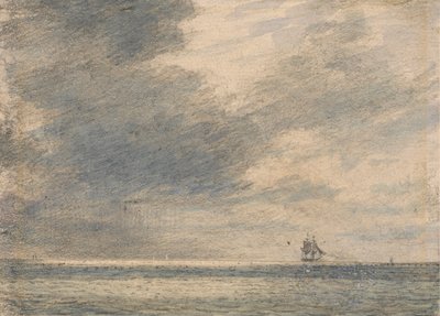Kveld på sjøen av Alfred Abram Constable