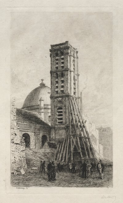 Saint-Roch kirke av Alfred Alexandre Delauney