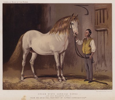 Cream State Carriage Horse, av Her Majesty