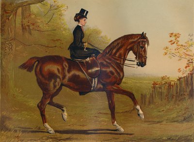 Going To Cover - A Portrait, c1879. av Alfred Chantrey Corbould