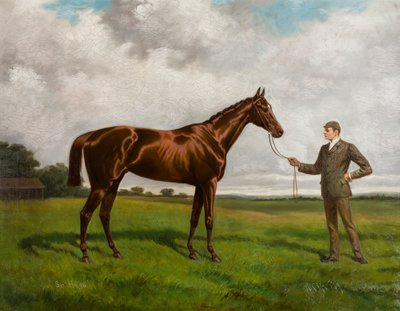Sir Hugo-vinner av 1892 Derby, ca. 1875-1928 (olje på lerret) av Alfred Charles Havell