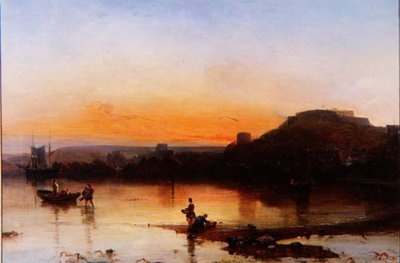 Fort Regent ved solnedgang av Alfred Clint