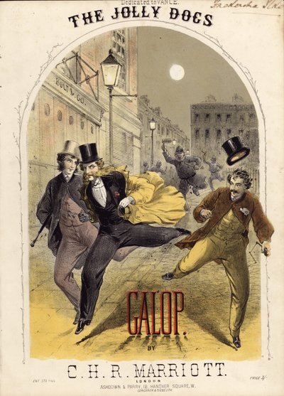 The Jolly Dogs Galop av Alfred Concanen
