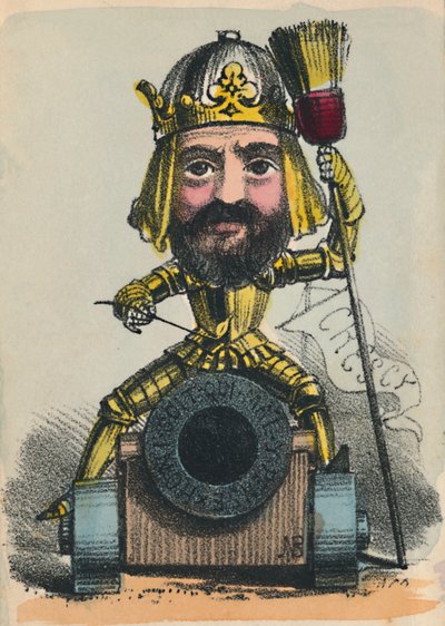 Edvard III, 1856 av Alfred Crowquill