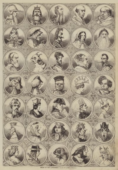 Heads of the Pantomimes av Alfred Crowquill