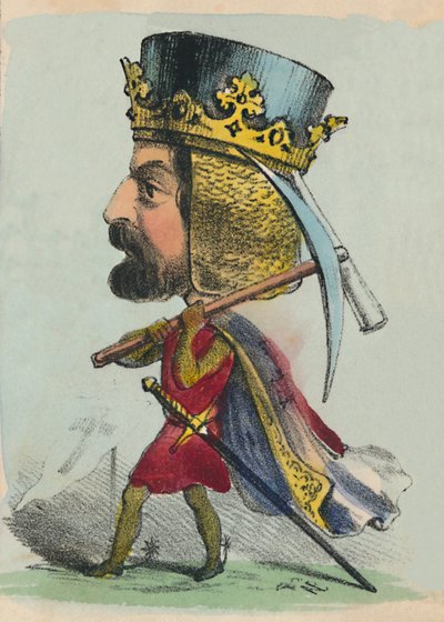 Richard I, 1856 av Alfred Crowquill