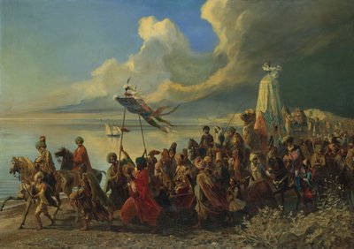 Hajj av Alfred Dehodencq
