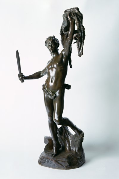 Jason and the Golden Fleece, ca. 1884 (bronse) av Alfred Desire Lanson