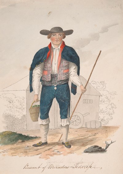 Bonde fra Miradero, Tenerife av Alfred Diston