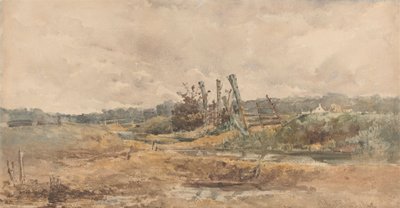 Elvelandskap av Alfred Downing Fripp