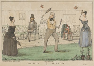 Vive la France, Pendel, Begge i slep, ca. 1840. av Alfred E. Baker