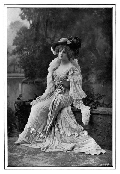 Marie Studholme , engelsk teaterskuespillerinne, 1901. av Alfred Ellis and Walery