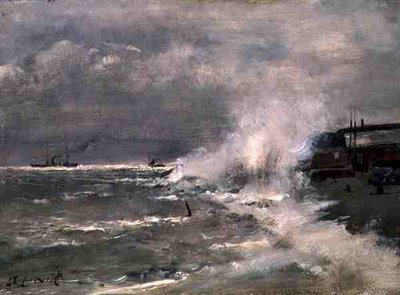Le Havre av Alfred Emile Stevens