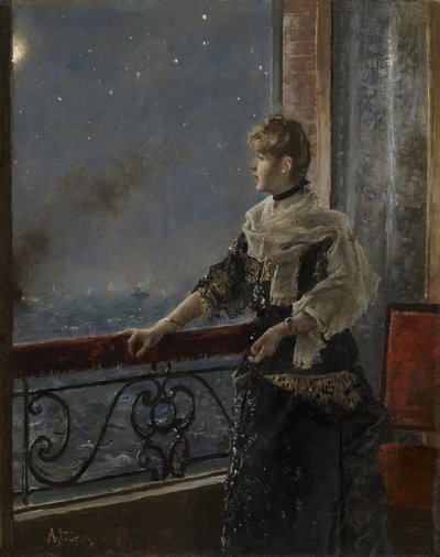 Måneskinn av Alfred Emile Stevens