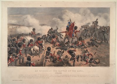 Scene fra slaget ved Alma 20. september 1854, 1855 av Alfred F. De Prades