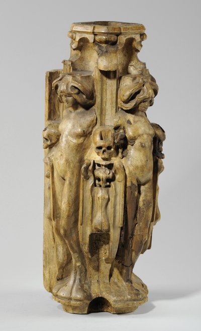 En av 9 maquetter for Sam Wilson Chimneypiece, ca. 1908-14 av Alfred Gilbert