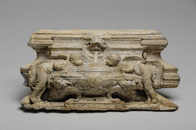 En av 9 maquetter for Sam Wilson Chimneypiece, ca. 1908-14 av Alfred Gilbert