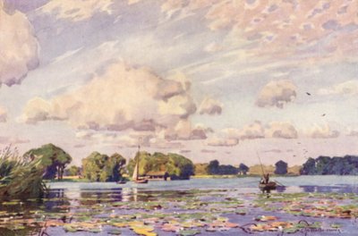 Barton Broad, Norfolk av Alfred Heaton Cooper