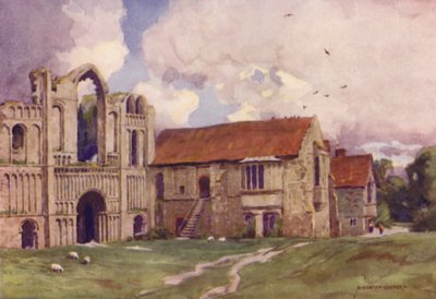 Castleacre Priory, Norfolk av Alfred Heaton Cooper