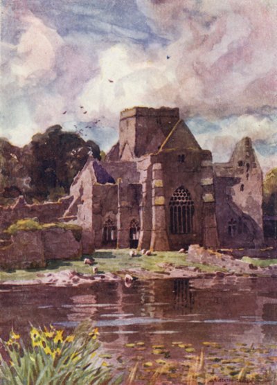 Holy Cross Abbey, Thurles, County Tipperary av Alfred Heaton Cooper
