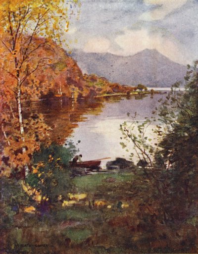Innisfallen Island, Killarney av Alfred Heaton Cooper