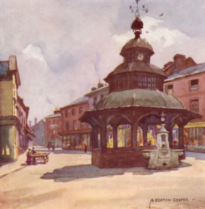 Market Cross, North Walsham, Norfolk av Alfred Heaton Cooper