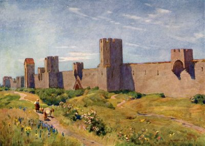 Murene i Visby av Alfred Heaton Cooper
