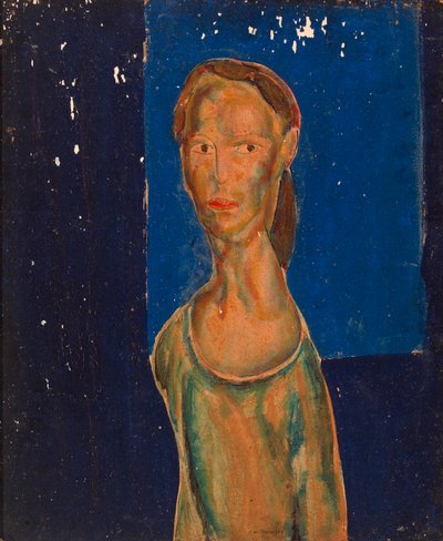 Portrett av en kvinne, 1920-1925. av Alfred Henry Maurer