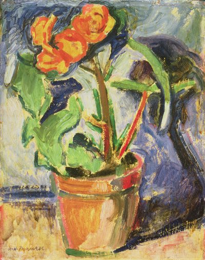 Potte med blomster av Alfred Henry Maurer