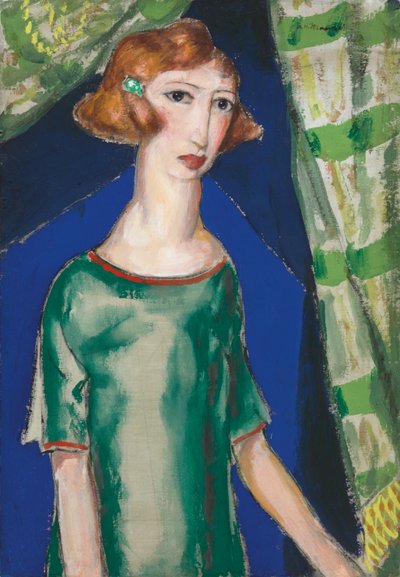 Ung kvinne, ca. 1920-25 av Alfred Henry Maurer