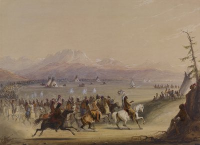 Kavalkade av Alfred Jacob Miller