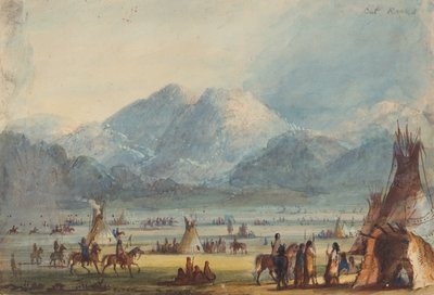 Cut Rocks, c.1837 (pencil, watercolor and gouache on paper)   1315336   no       norwegian Successfully Translated  Original: Equivalent, 1931. Translat: Equivalent, 1931. 1188445 no norwegian Successfully Translated Original: Red Breast (Robin), Great Tit av Alfred Jacob Miller