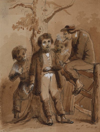Berusede Sam av Alfred Jacob Miller