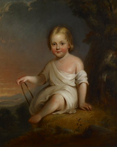 Portrett av den unge Francis M. Jencks av Alfred Jacob Miller