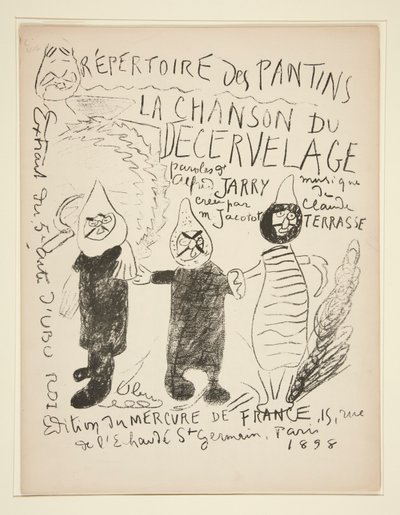 Directory of the Pantins: Den hjerneløse sangen av Alfred Jarry