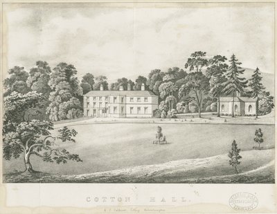 Bomull - Hall: litografi, og [1800-tallet] av Alfred Jolly Caldicott