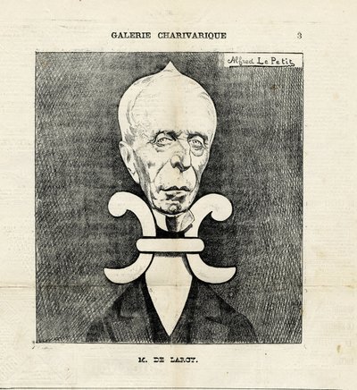 Illustrasjon av Alfred Le Pete (1841-1909) i Le Charivari av Alfred Le Petit