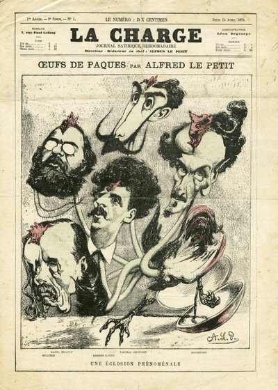 Illustrasjon av Alfred Le Petité (1841-1909) i The Charge (1870) av Alfred Le Petit