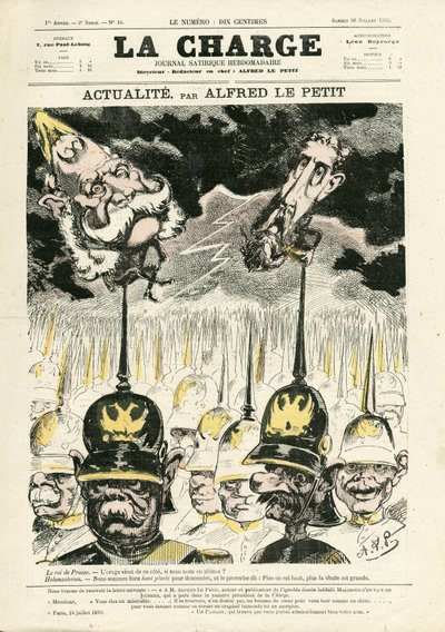 La Charge (1870), nummer 16 av Alfred Le Petit