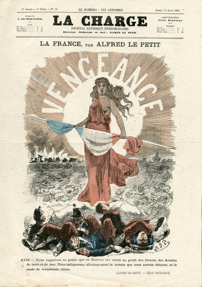 The Charge (1870), nummer 18, satirisk i farger av Alfred Le Petit