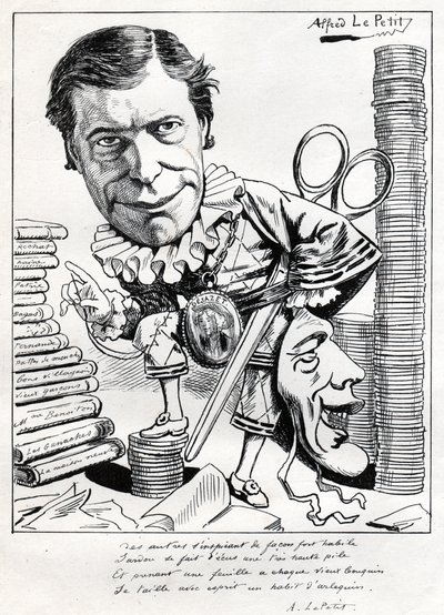 Victorien Sardou. av Alfred Le Petit