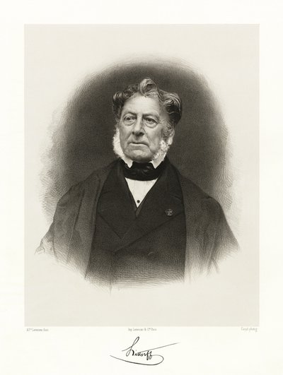 Jakob Ignaz Hittorf, 1865-66 av Alfred Lemoine