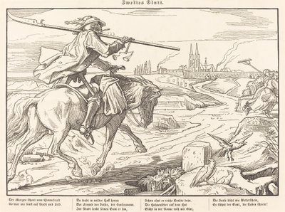 Også en dødsdans II av Alfred Rethel